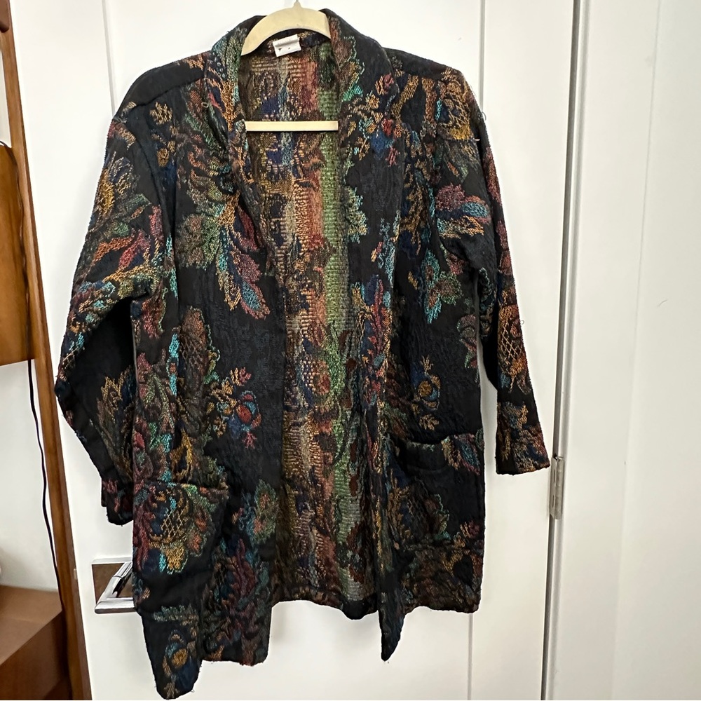 Amazing vintage paisley jacket size small